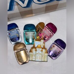 Disney princess castle pocketbac holder bath & body works w pocketbacs bundle